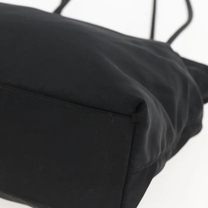 Prada Open Tote Re-Nylon, BLACK, NYLON, Shoulder bag