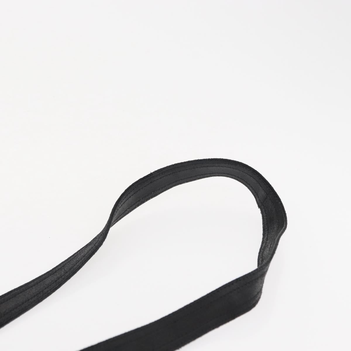 Celine Vintage Shoulder Bag Leather, BLACK, LEATHER, Shoulder bag