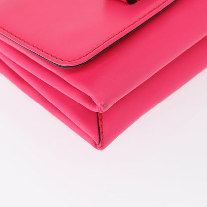 Valentino Garavani Va Va Voom Clutch Leather, Pink, Leather, Shoulder Bag