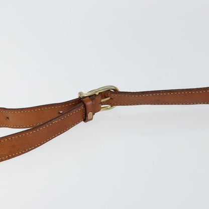 Celine Vintage Macadam Shoulder Bag Canvas and Leather, BROWN, CANVAS, Shoulder bag