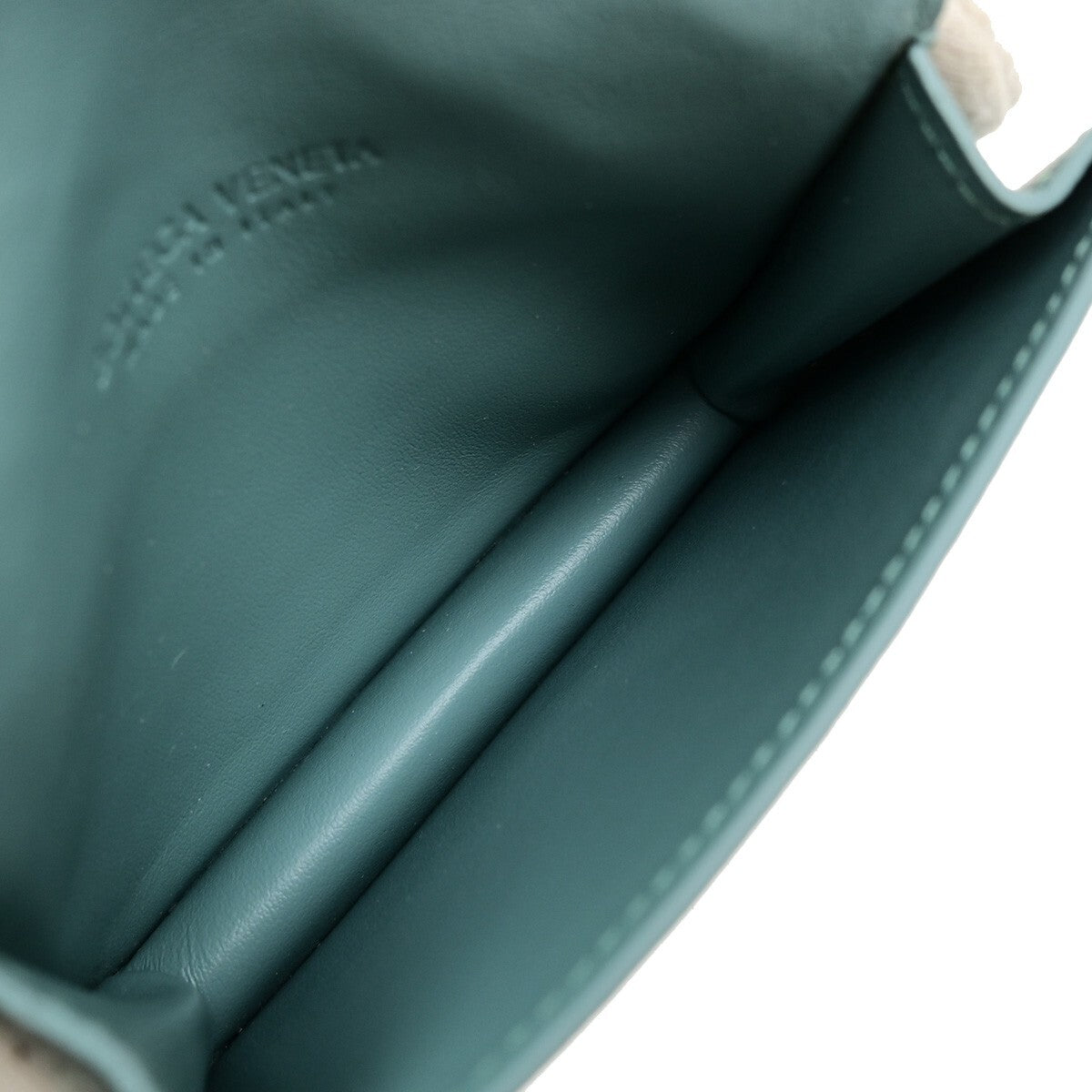 Bottega Veneta Intrecciato Wallet Leather, BLUE, LEATHER, Wallets