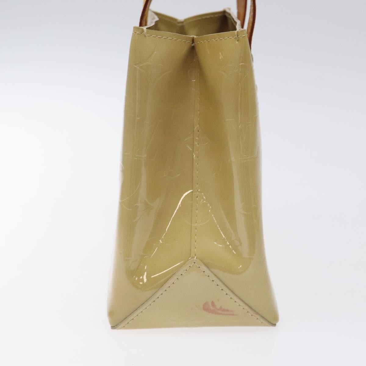 Louis Vuitton Reade Handbag Monogram Vernis, BEIGE, PATENT_LEATHER, Handbag