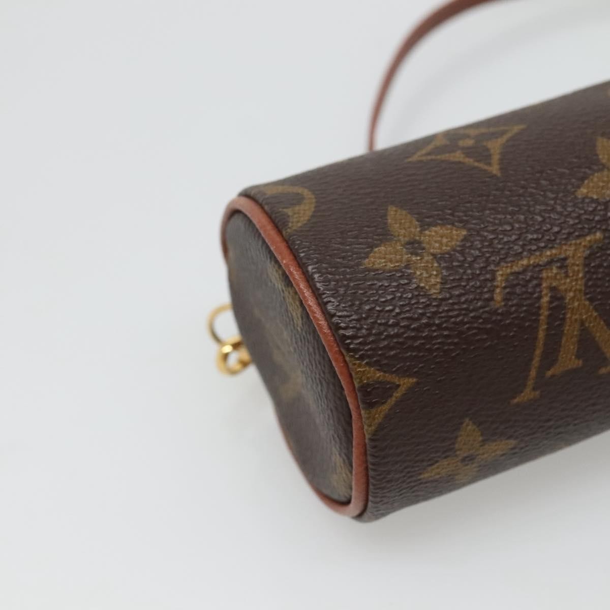 Louis Vuitton Papillon Pochette Monogram Canvas, BROWN, CANVAS, Handbag