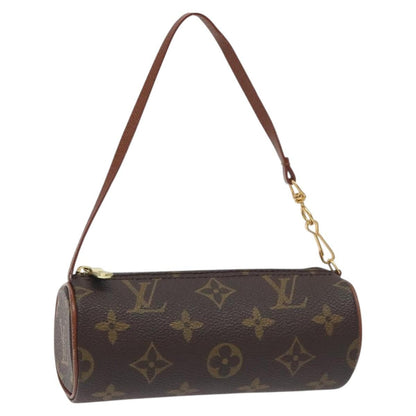 Louis Vuitton Papillon Pochette Monogram Canvas, BROWN, CANVAS, Handbag