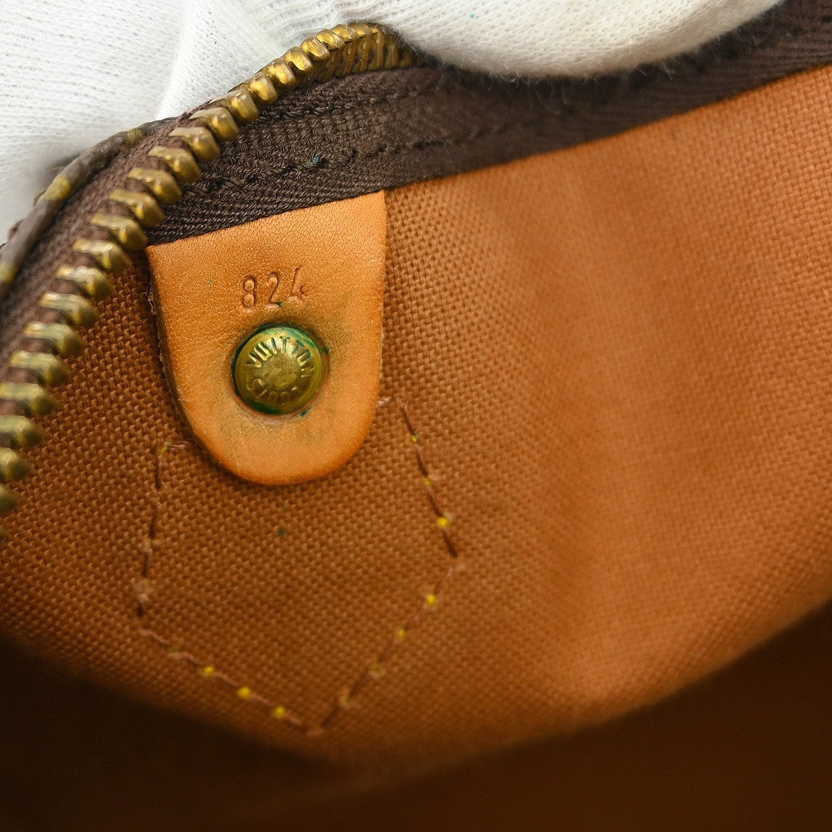 Louis Vuitton Speedy Handbag Monogram Canvas, Brown, Canvas, Handbag