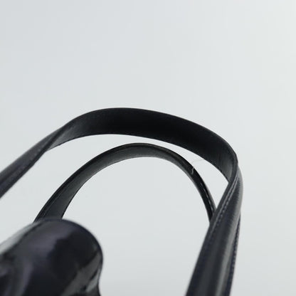 Bvlgari Top Handle Bag Patent leather, NAVY, PATENT_LEATHER, Handbag