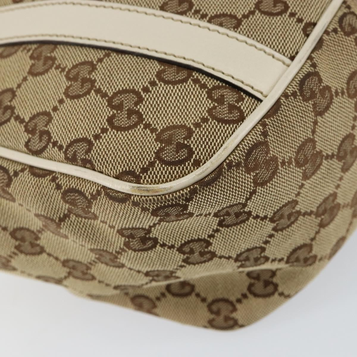 Gucci Twins Tote GG Canvas, BEIGE, CANVAS, Tote bag