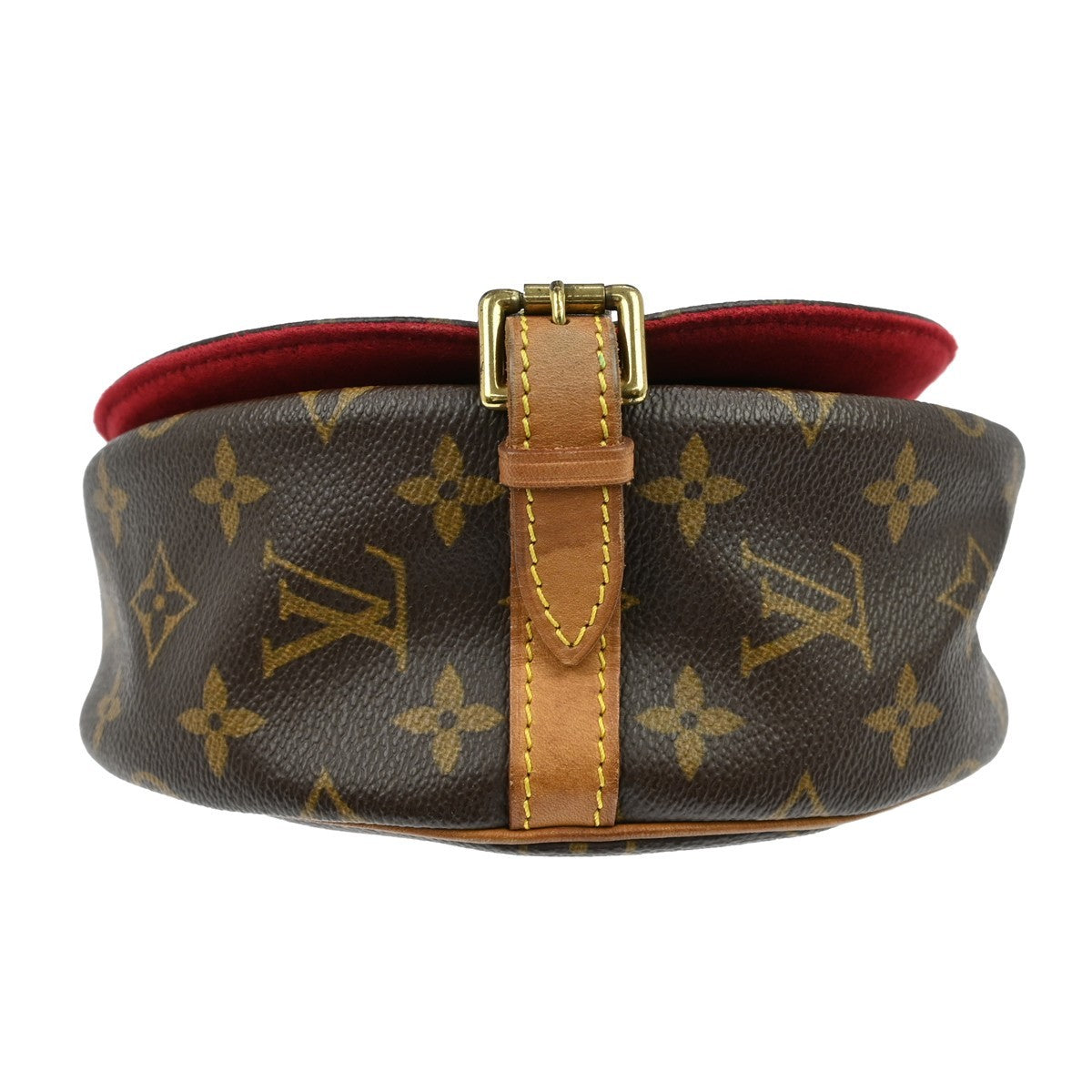 Louis Vuitton Tambourine Handbag Monogram Canvas, Brown, Canvas, Shoulder Bag