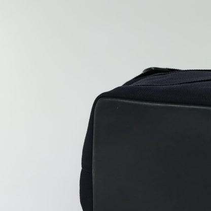 Salvatore Ferragamo Vala Shoulder Bag Canvas, NAVY, CANVAS, Shoulder bag