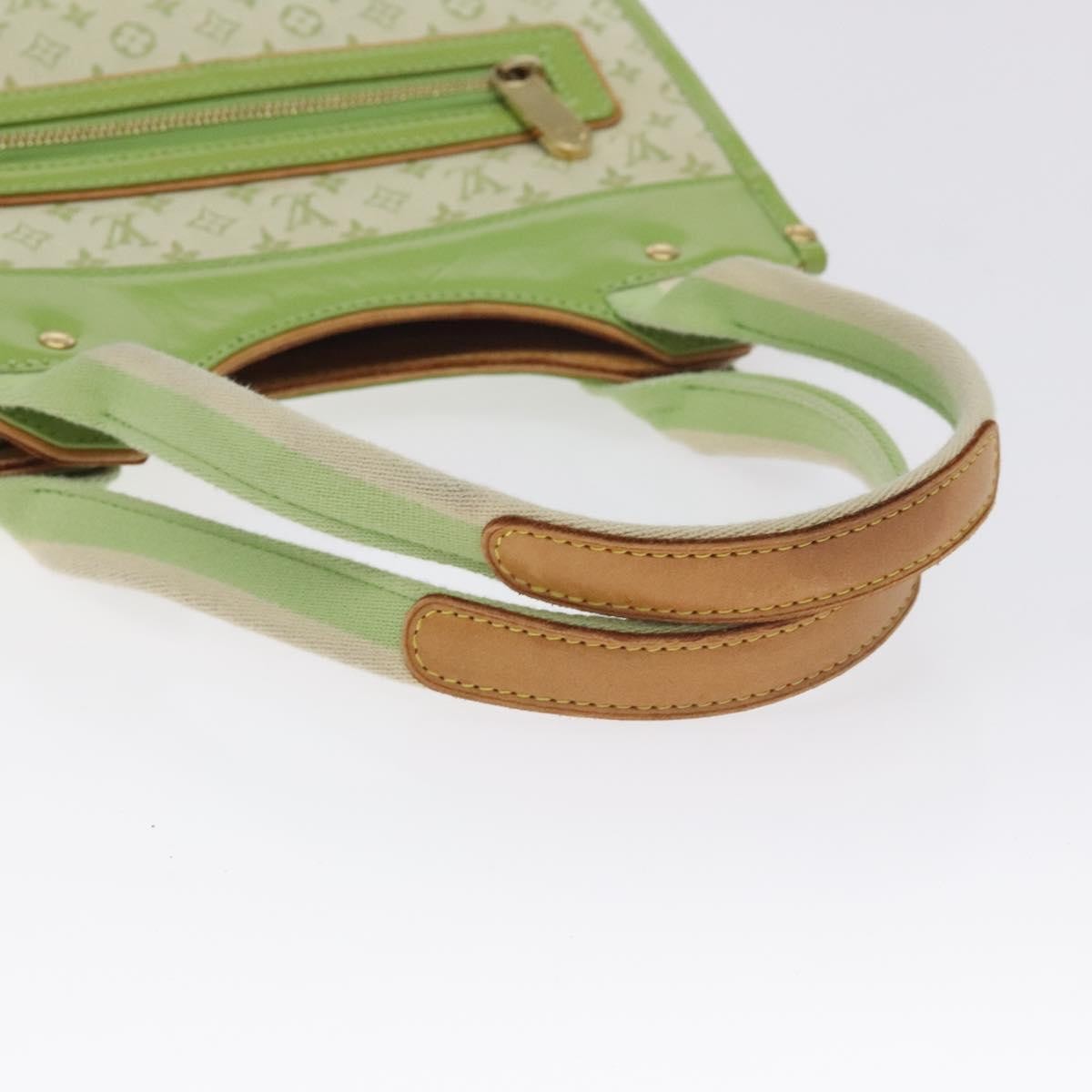 Louis Vuitton Kathleen Tote Mini Lin, GREEN, CANVAS, Handbag