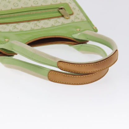 Louis Vuitton Kathleen Tote Mini Lin, GREEN, CANVAS, Handbag