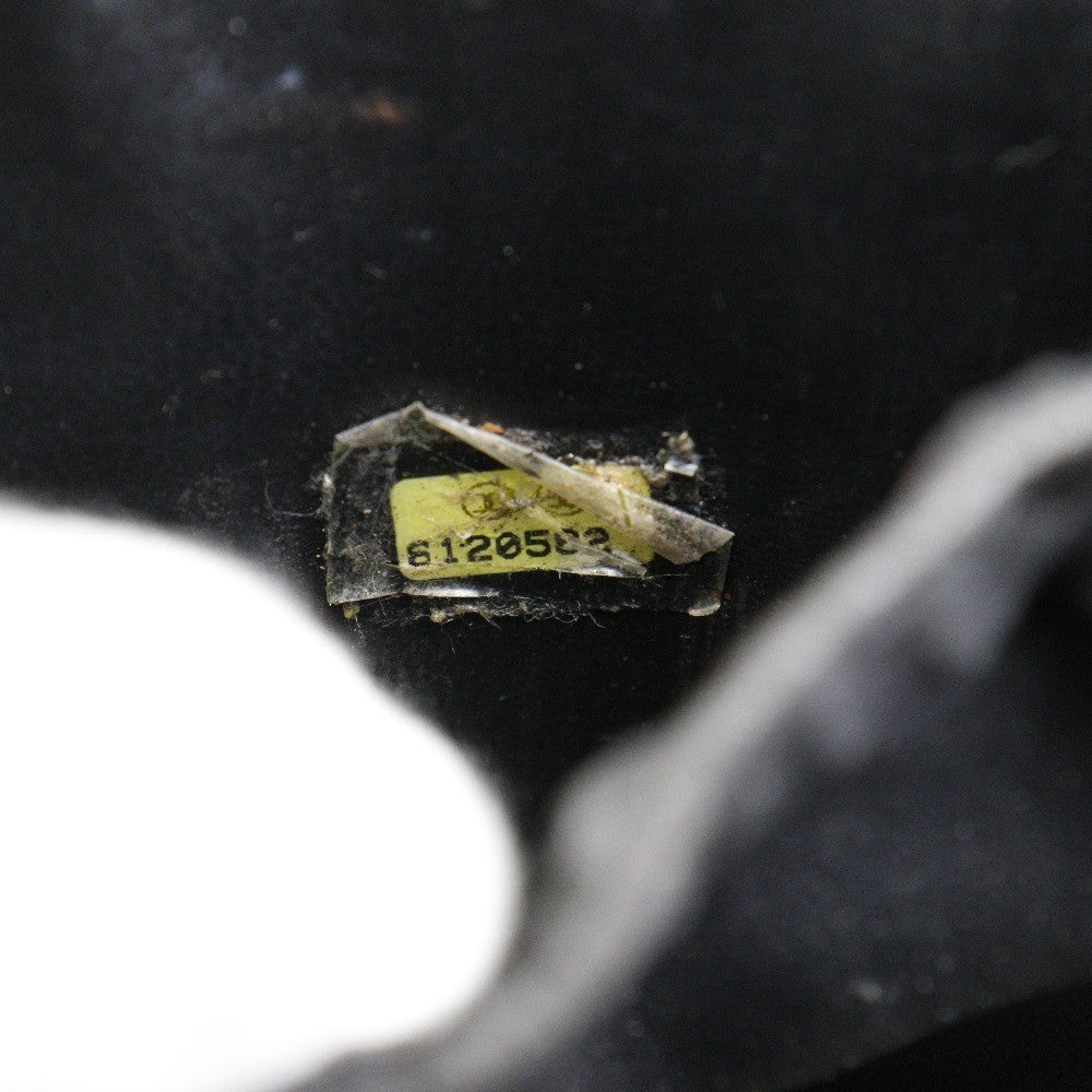 Chanel Vintage Timeless Cosmetic Case Caviar, BLACK, LEATHER, Toiletry Case