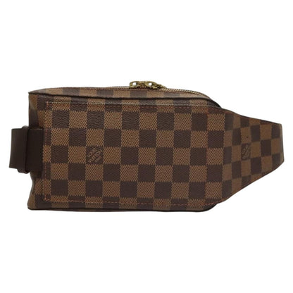 Louis Vuitton Geronimos Waist Bag Damier, BROWN, CANVAS, Travel bag
