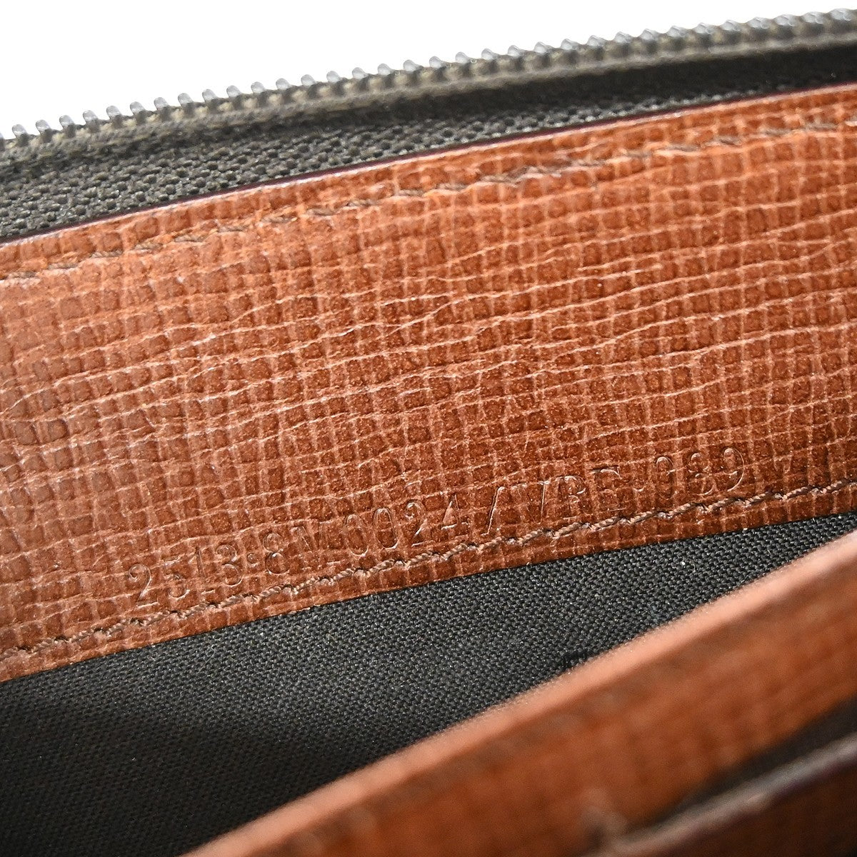 Fendi Zip Around Organizer Wallet Zucca Coated Canvas, BROWN, CANVAS, Wallets