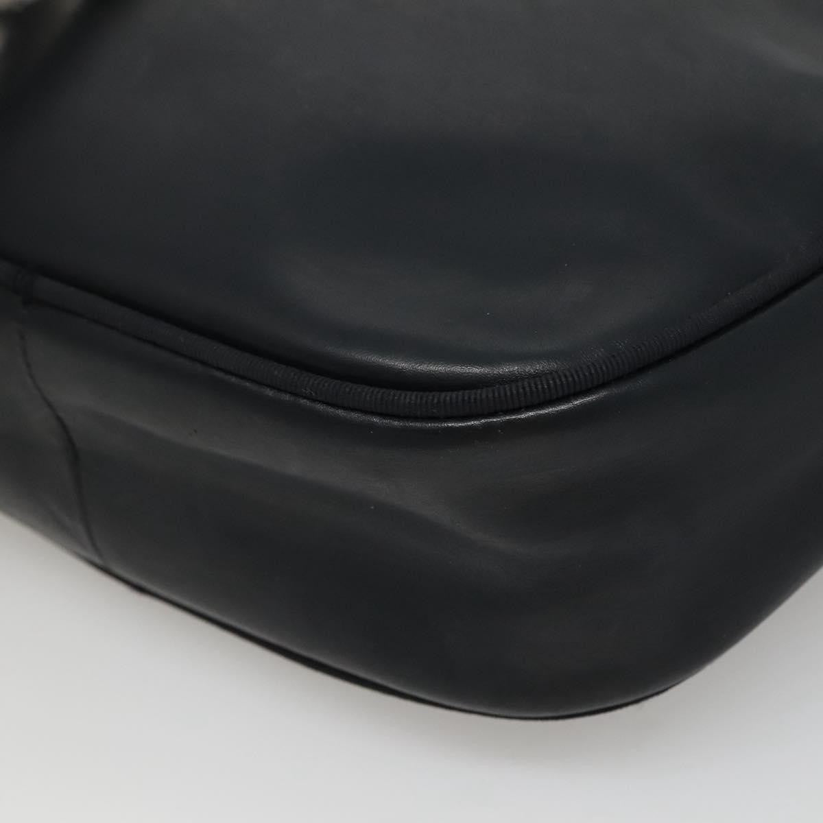 Salvatore Ferragamo Vala Shoulder Bag Leather, NAVY, LEATHER, Shoulder bag