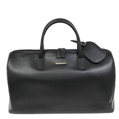Gucci Vintage Boston Bag Leather, BLACK, LEATHER, Travel bag