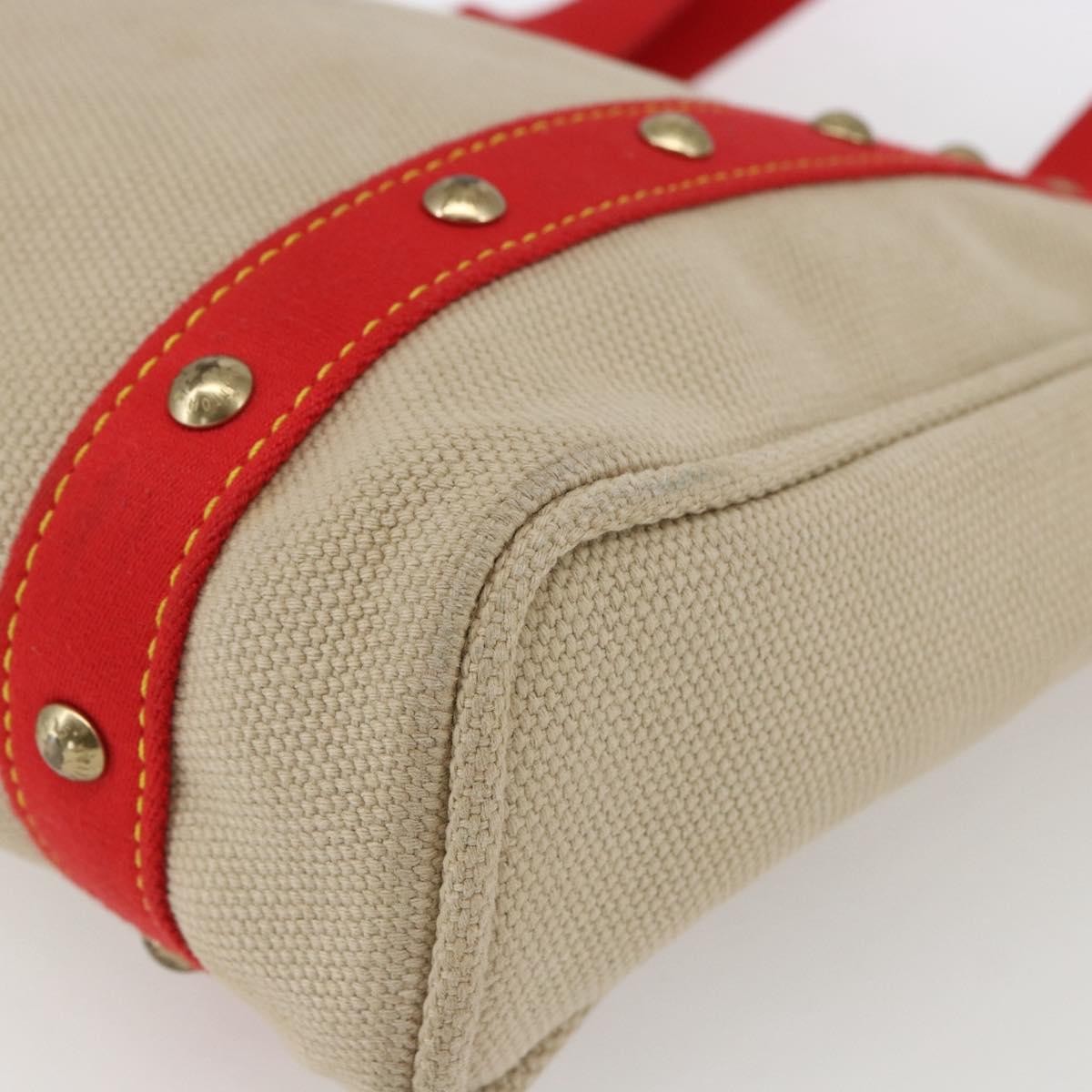 Louis Vuitton Antigua Tote Canvas, BEIGE, CANVAS, Tote bag