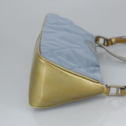 Prada Vintage Shoulder Bag Tessuto, BLUE, NYLON, Shoulder bag