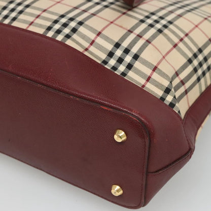 Burberry Nova Check Tote canvas check pattern, BEIGE, CANVAS, Tote bag