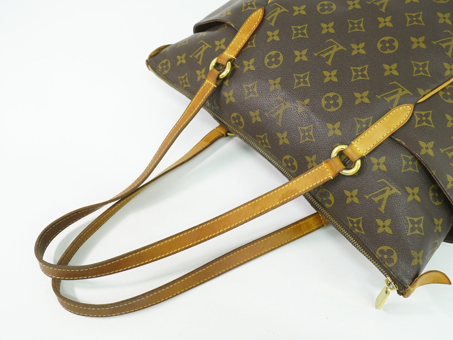 Louis Vuitton Totally Handbag Monogram Canvas, BROWN, CANVAS, Tote bag
