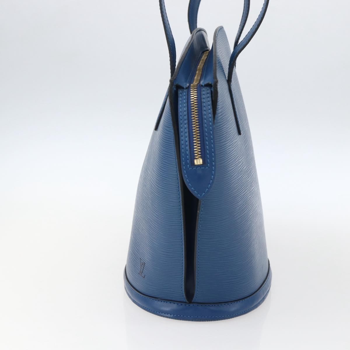 Louis Vuitton Saint Jacques Handbag Epi Leather, BLUE, LEATHER, Shoulder bag