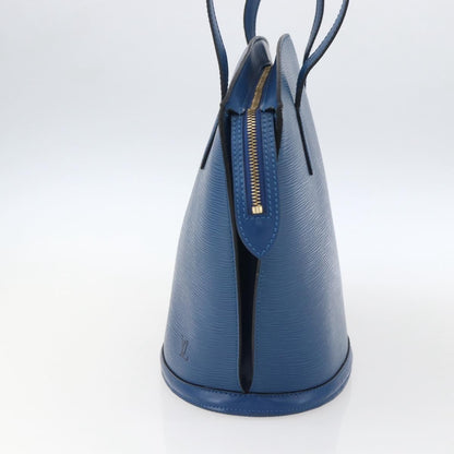 Louis Vuitton Saint Jacques Handbag Epi Leather, BLUE, LEATHER, Shoulder bag