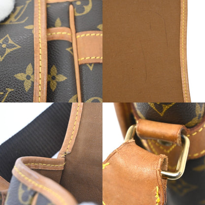 Louis Vuitton Sac Gibeciere Messenger Bag Monogram Canvas, BROWN, CANVAS, Shoulder bag