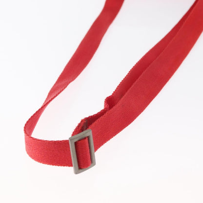 Prada Front Pocket Messenger Bag Tessuto, RED, NYLON, Shoulder bag