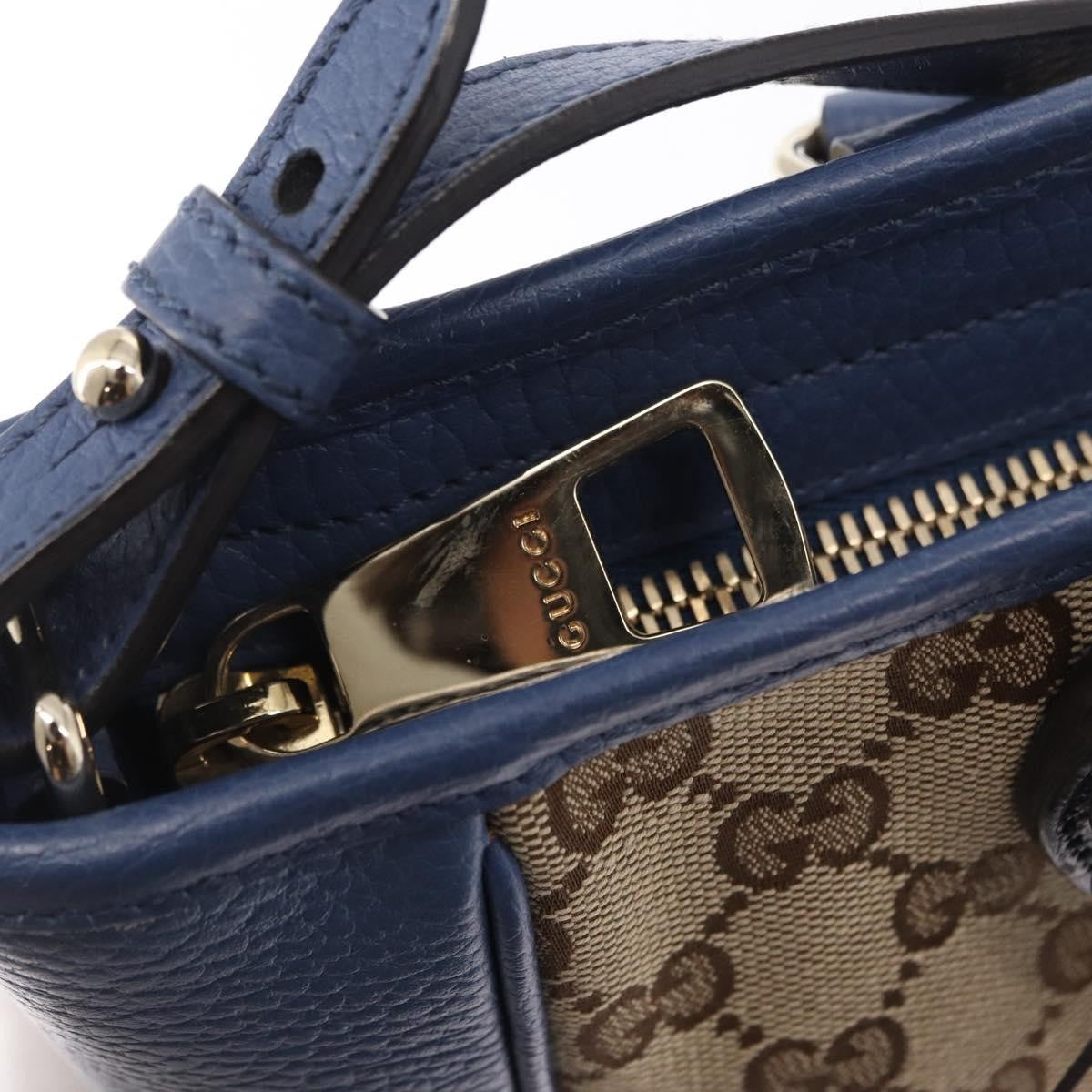 Gucci Bree Convertible Tote GG Canvas with Leather, Beige, Canvas, Tote Bag
