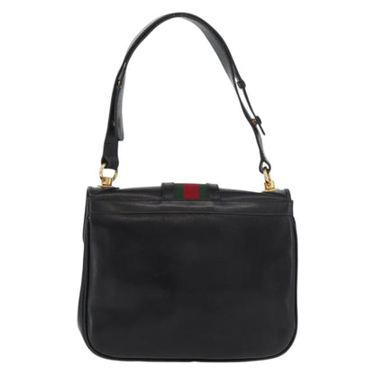 Gucci Sherry line shoulder bag Leather, Multicolour, Leather, Handbag