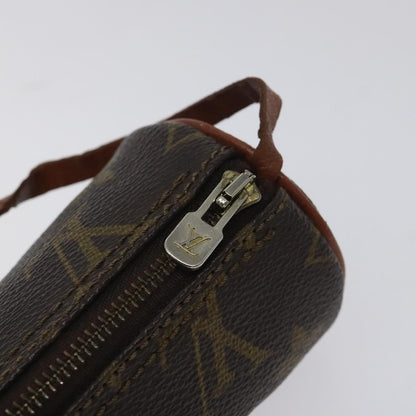 Louis Vuitton Papillon Pochette Monogram Canvas, BROWN, CANVAS, Handbag