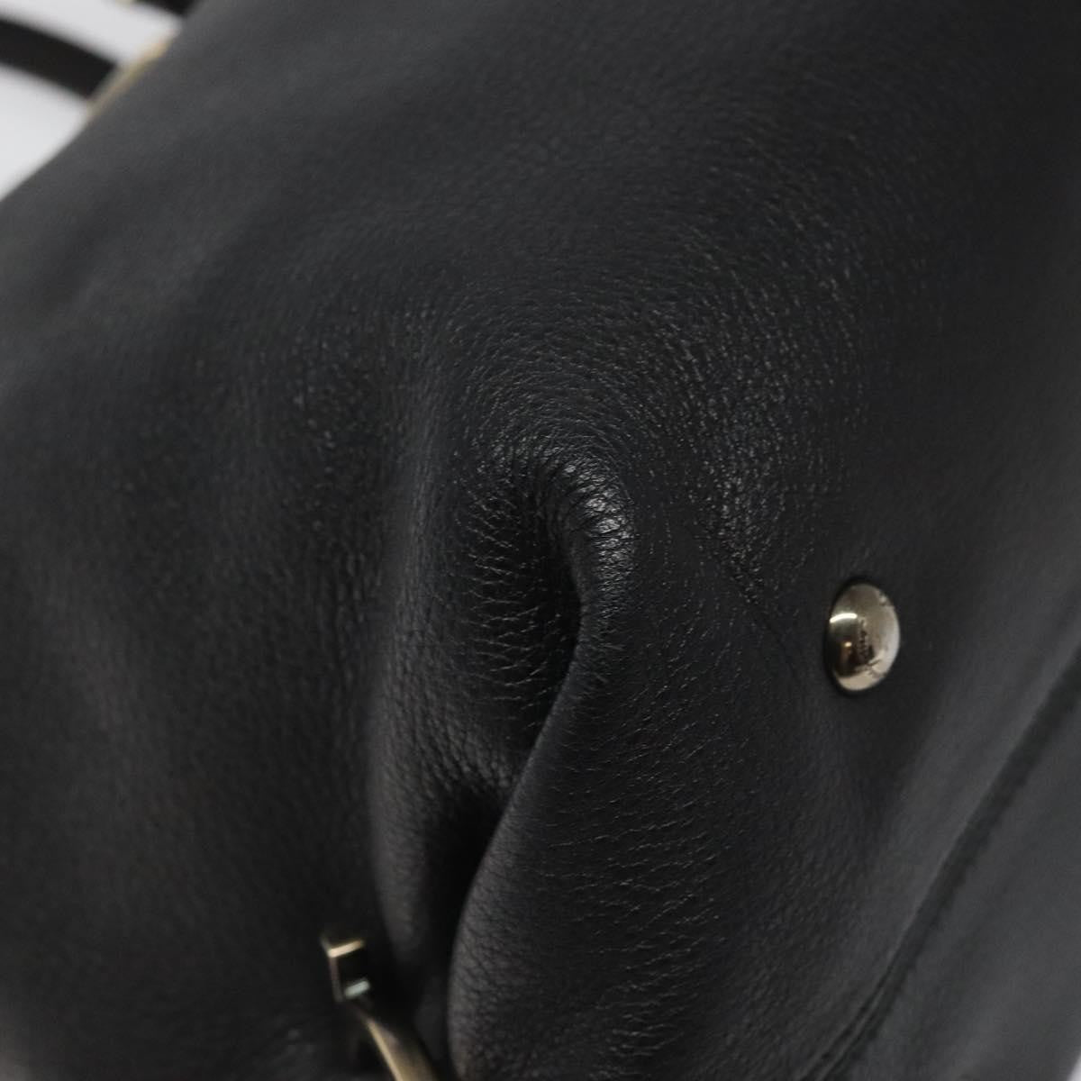 Salvatore Ferragamo Soft Sofia Tote Leather, BLACK, LEATHER, Handbag