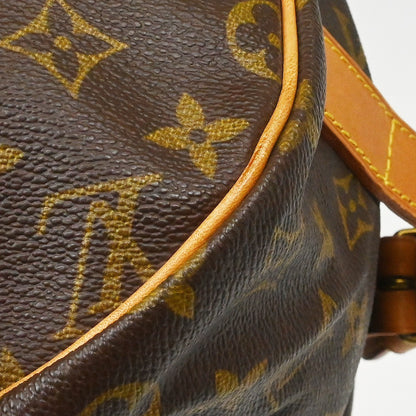 Louis Vuitton Saumur Handbag Monogram Canvas, Brown, Canvas, Shoulder Bag