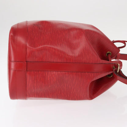 Louis Vuitton Petit Noe NM Handbag Epi Leather, RED, LEATHER, Shoulder bag