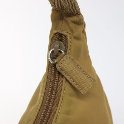 Prada Hobo Tessuto, BEIGE, NYLON, Clutche & pouche
