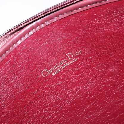Christian Dior Vintage Trotter Handbag Canvas, RED, CANVAS, Handbag