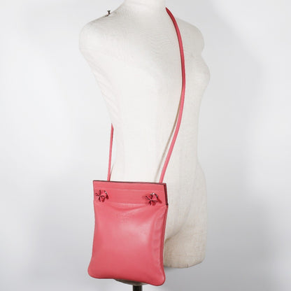 Hermes Aline Bag Calfskin, PINK, LEATHER, Shoulder bag