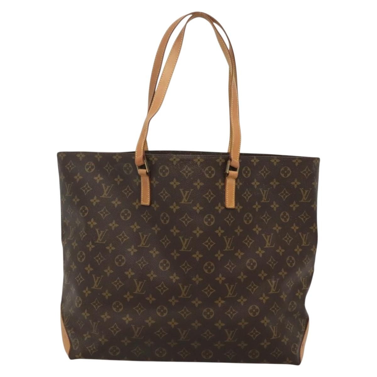 Louis Vuitton Cabas Alto Monogram Canvas, BROWN, CANVAS, Tote bag