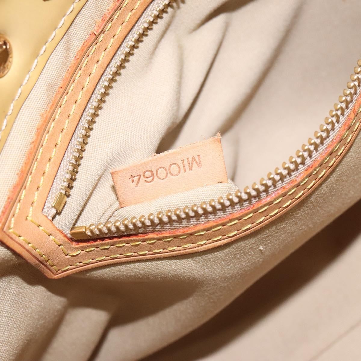 Louis Vuitton Reade Handbag Monogram Vernis, BEIGE, PATENT_LEATHER, Handbag