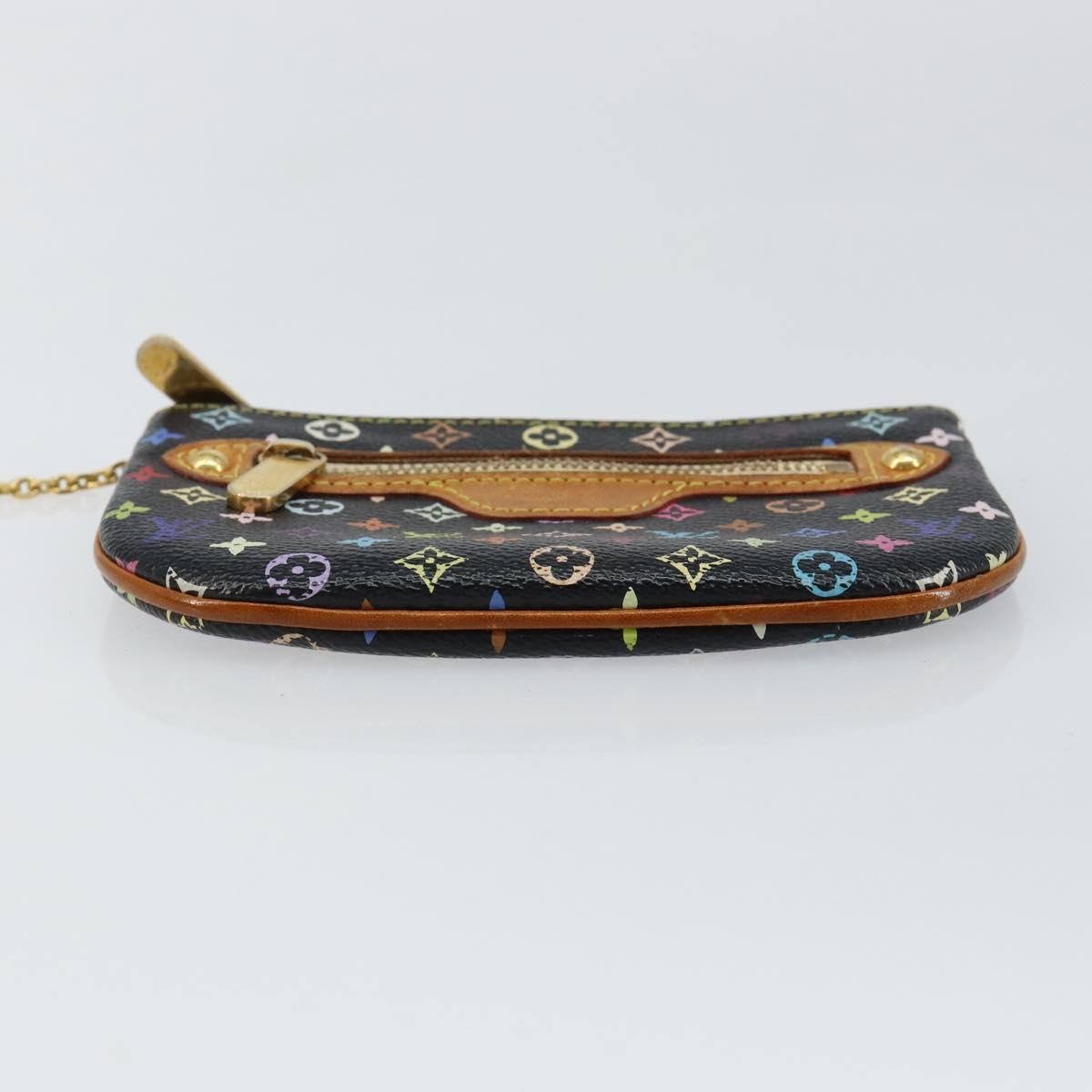 Louis Vuitton Pochette Accessoires Monogram Multicolor, BLACK, CANVAS, Clutche & pouche