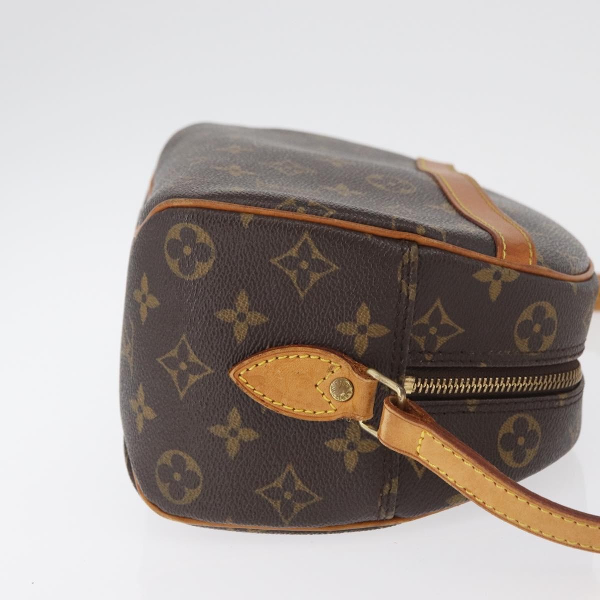 Louis Vuitton Blois Handbag Monogram Canvas, Brown, Canvas, Shoulder Bag