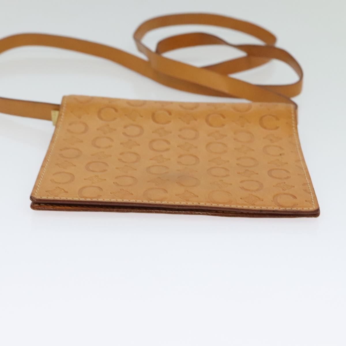 Celine Vintage Macadam Shoulder Bag C Macadam canvas, BROWN, CANVAS, Shoulder bag