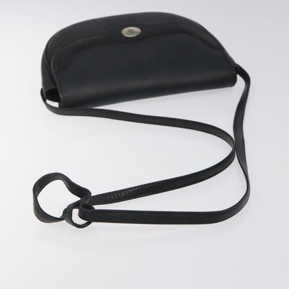 Christian Dior Vintage Honeycomb Flap Crossbody Bag Coated Canvas, BLACK, CANVAS, Crossbody bag