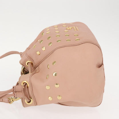 Burberry Blue Label shoulder bag Leather, PINK, LEATHER, Shoulder bag