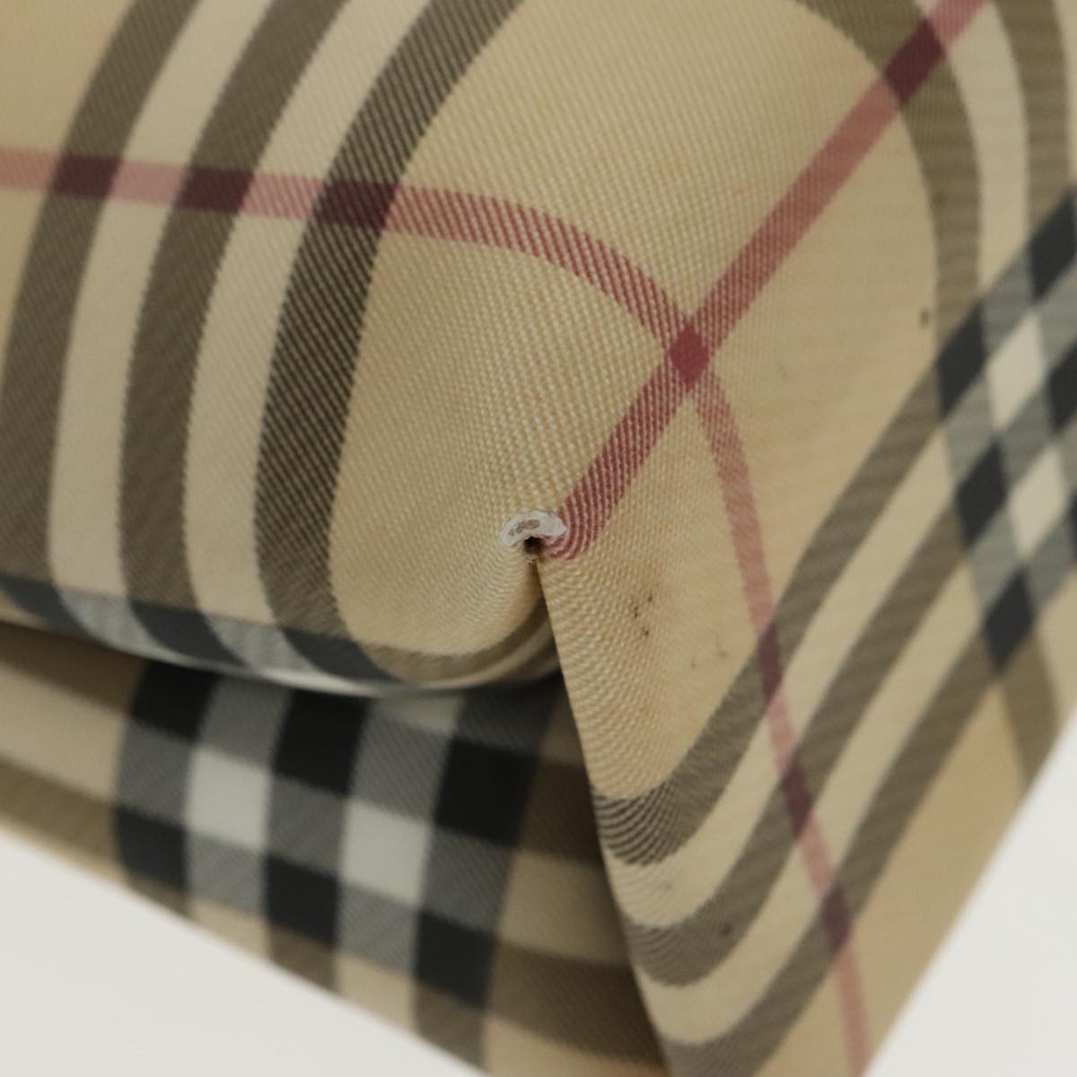 Burberry Top Handle Tote Nova Check Canvas, BEIGE, CANVAS, Tote bag