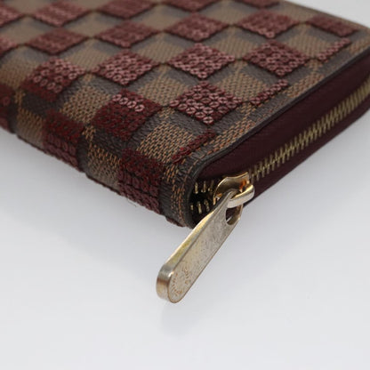 Louis Vuitton Zippy Wallet NM Damier Piet, BROWN, CANVAS, Wallets