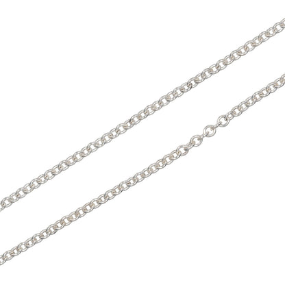 Tiffany & Co. Leaf Pendant Necklace Silver 925 and K18 Yellow Gold, SILVER, SILVER, Necklace