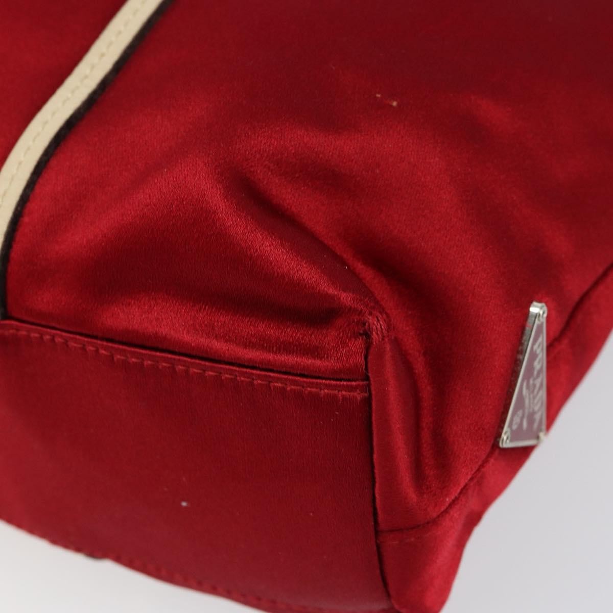 Prada Vintage Handbag Satin, RED, SATIN, Handbag