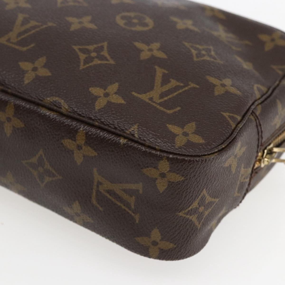 Louis Vuitton Trousse Toilette Monogram Canvas, BROWN, CANVAS, Clutche & pouche