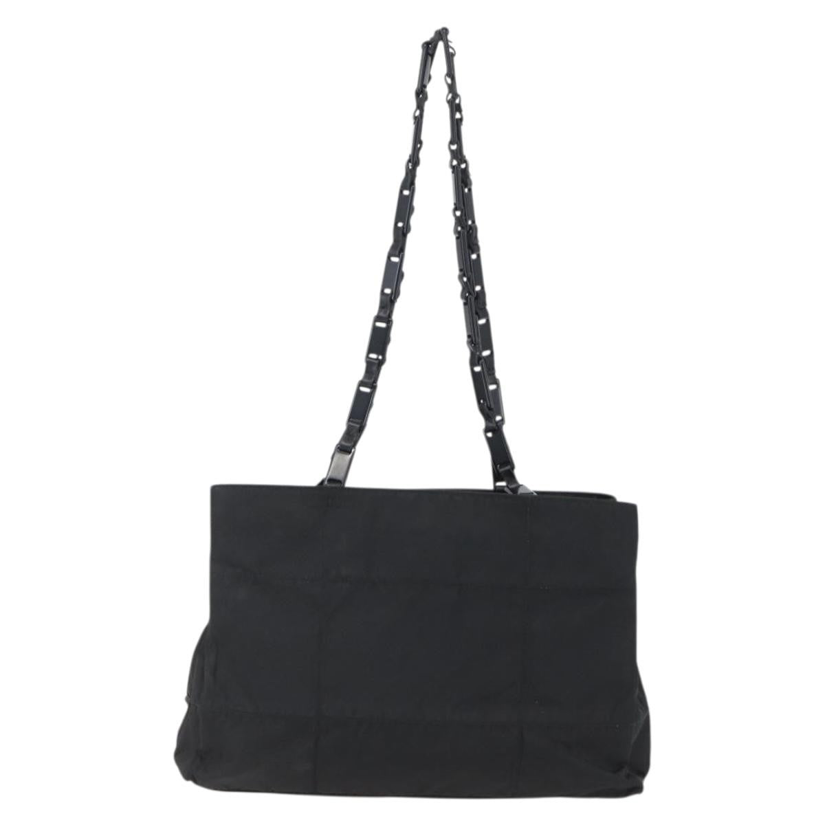 Prada Vintage Tote Tessuto, BLACK, NYLON, Tote bag